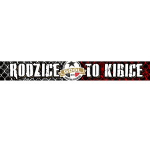 Szalik " Rodzice to Kibice" Tkany HD